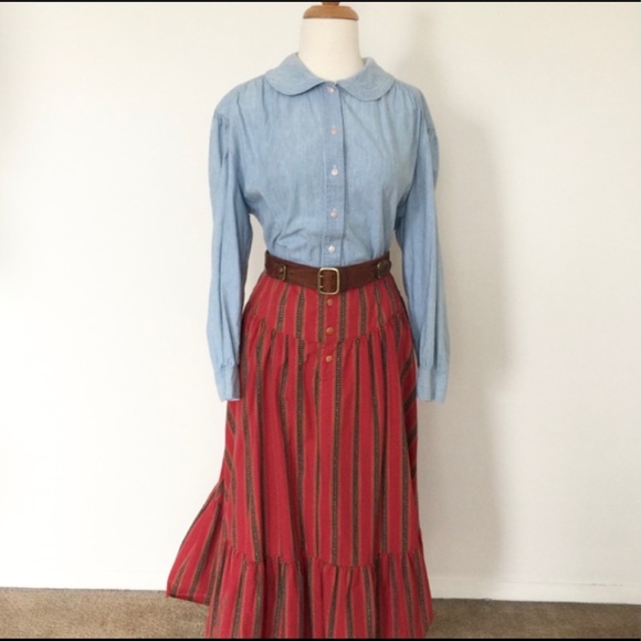 Ralph Lauren Dresses & Skirts - RARE RALPH LAUREN PRAIRIE SKIRT